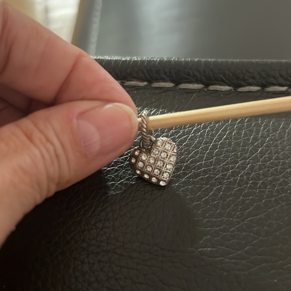 Brighton add charms crystal bangle bracelet. - Picture 2 of 6